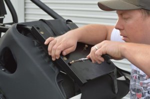 Polaris RZR Seat Adapter Tubes - Front + Rear - PRP Seats - `14-`22